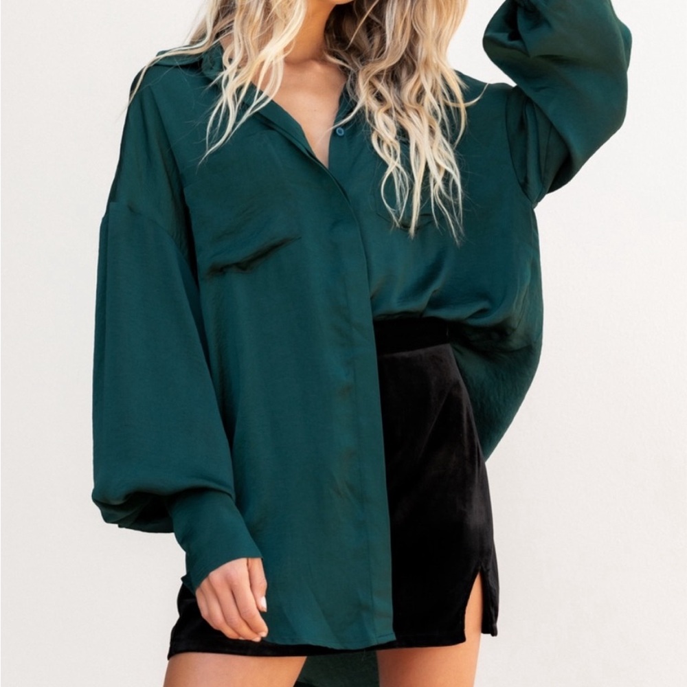 Lioness “The Carrie Shirt” in forest green